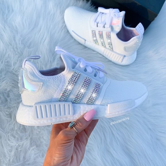 adidas Shoes - Iridescent Swarovski Adidas NMD Runner Casual Shoes by Pink Ivy